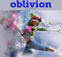 PS动作－遗落战境：Oblivion Photoshop Action